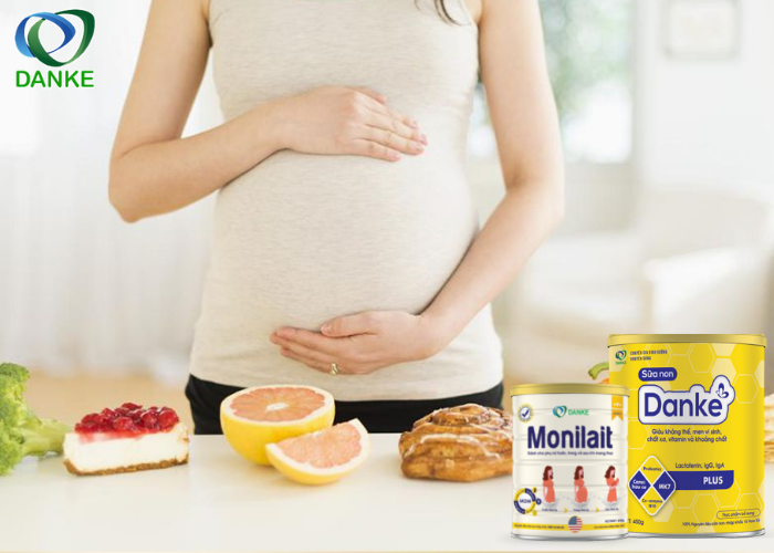 Dinh dưỡng cho mẹ bầu và thai nhi tháng thứ 4