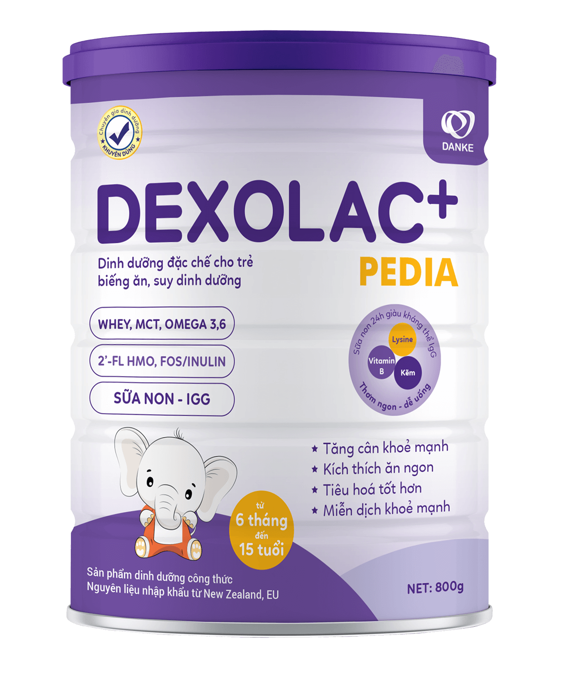 Sữa Dexolac+ Pedia