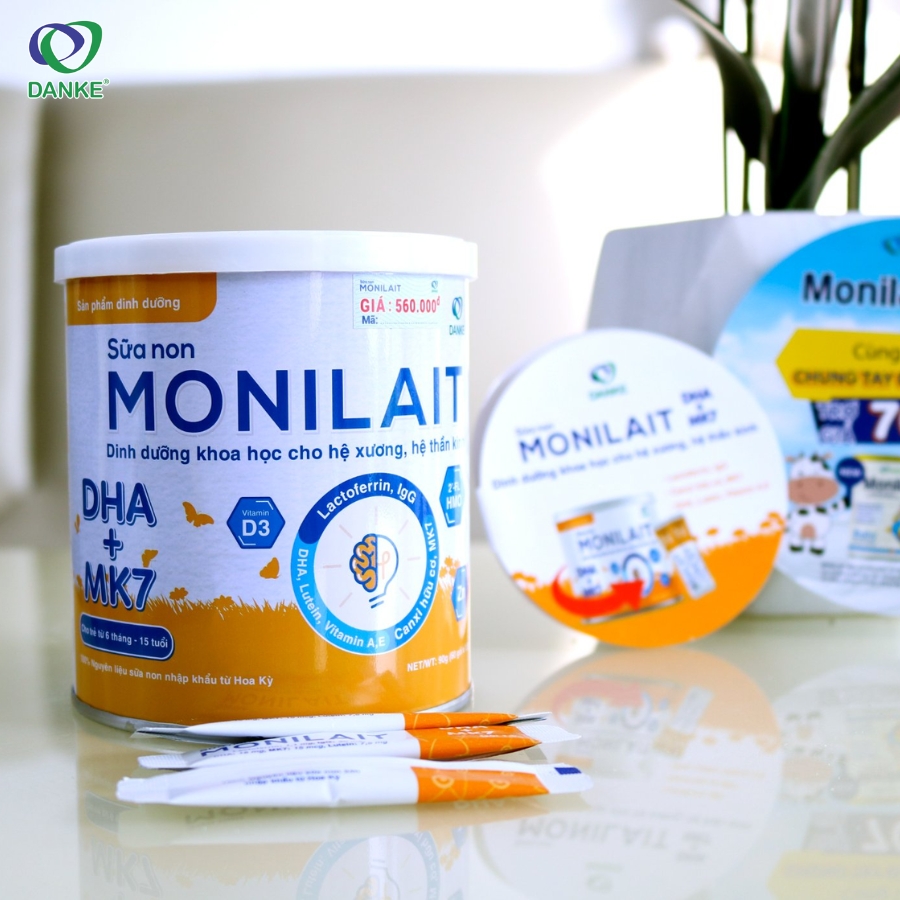 sữa non Monilait DHA + MK7