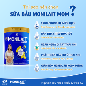 Sữa bầu Monilait Mom có tốt không? Tại sao nên chọn Monilait Mom?