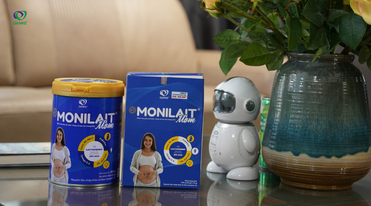 Monilait Mom - loại sữa tốt cho mẹ bầu Việt