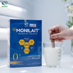 sữa giống sữa mẹ tăng cân cho bé monilait lactoferrin số 0